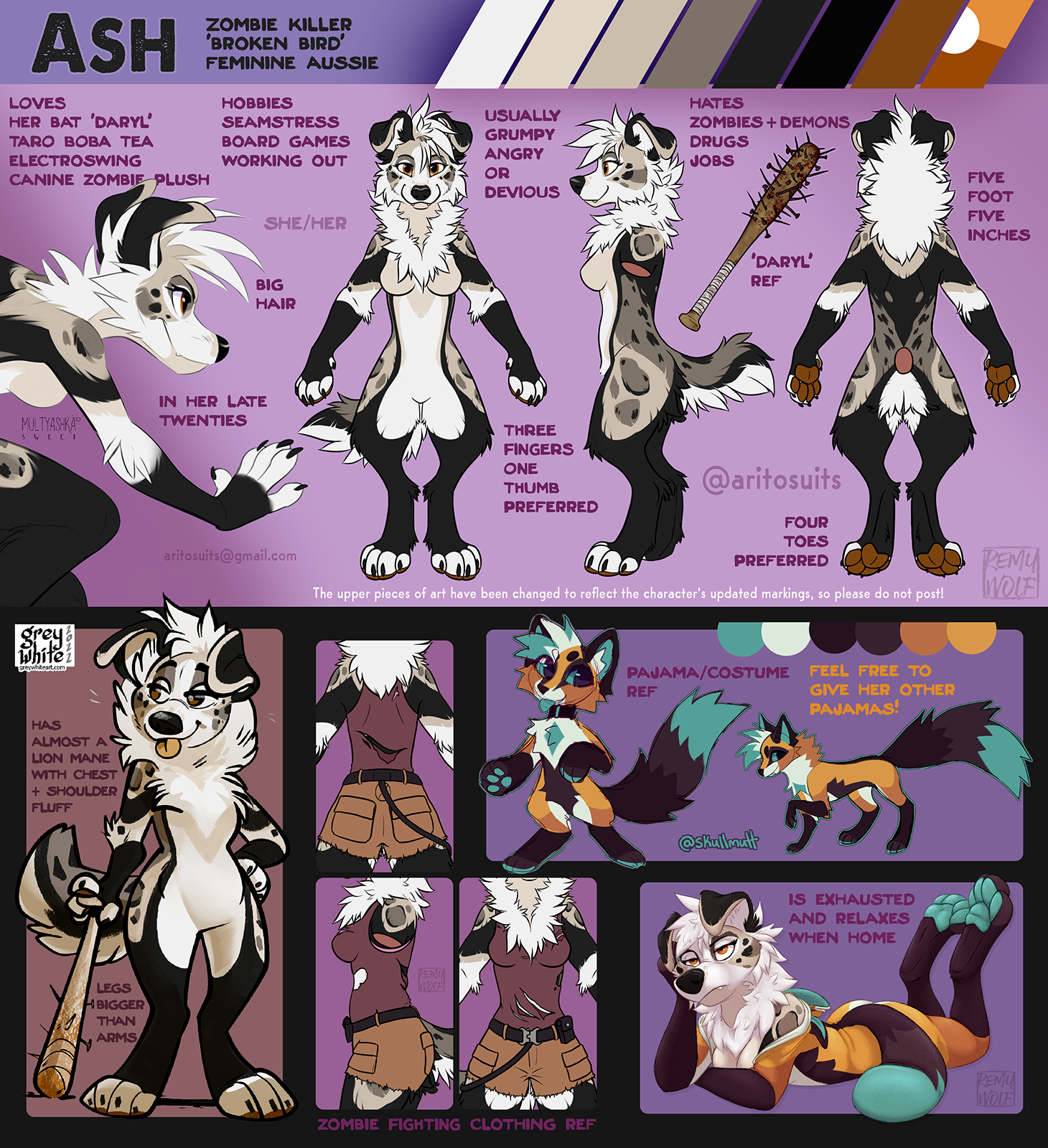 Ash's Reference Sheet
